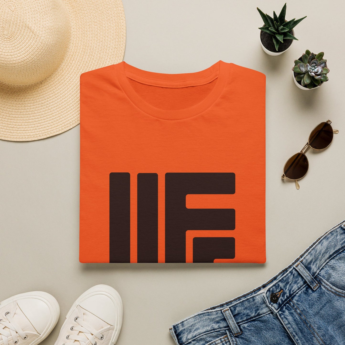 Life Graphic T-Shirt — Bold Retro Typography Tee